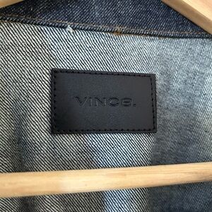 Vince Denin Jacket Dark Blue Jeans